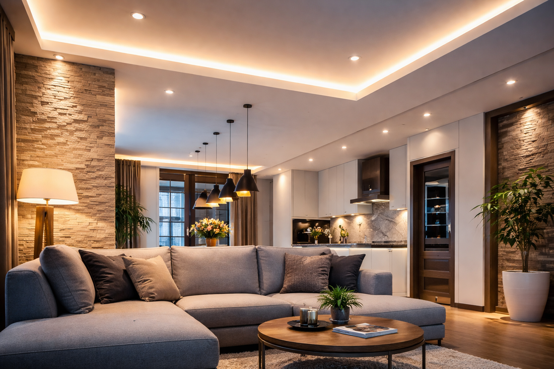 LED Beleuchtung Installation in Herne – moderne Lichttechnik für Wohnhaus und Gewerbe